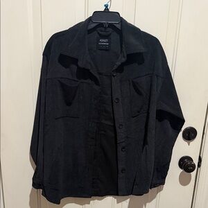 Ashley By 26 International Men's Dark Gray Shirt Jacket